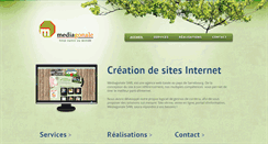 Desktop Screenshot of mediagonale.com