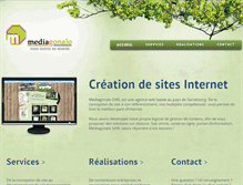 Tablet Screenshot of mediagonale.com